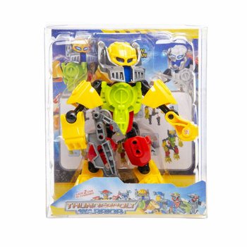 THUNDERBOLT ROBOT WARRIOR ASA SIŽETA FIGŪRA DISPLEJĀ (12 gabali)