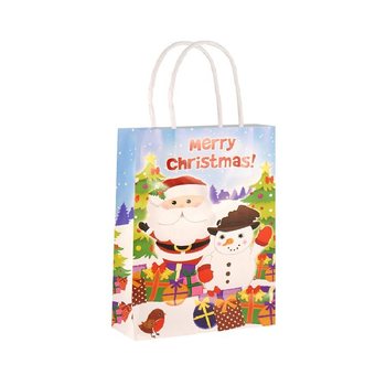 Dāvanu Maisiņi MERRY CHRISTMAS 14x21x7 cm (24 gab.)