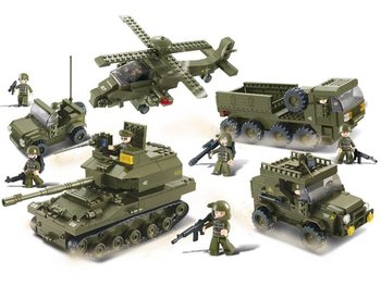 Sluban Army būvē&scaron;anas komplekts M38-B0311 (1001 detaļa)