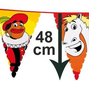 Liela Sinterklaas un Piet Karodziņu Virtene 6 m (13 gab.)