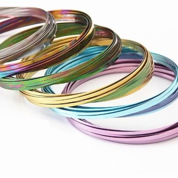**RAGE 2018** Magic Rings / Flow Rings - Kinetiskais 3D burvju gredzens - MULTI COLOR | UZ KARTES (10 gab.)