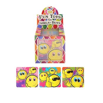PUZLE SMILEY – 13 x 12 cm – DISPLEJĀ (108 gab.)
