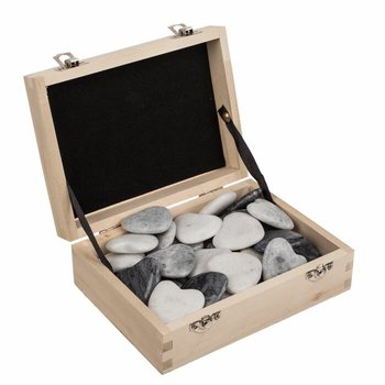 DABĪGIE AKMEŅI SIRDS FORMĀ - WORRY STONES (36 gab.)