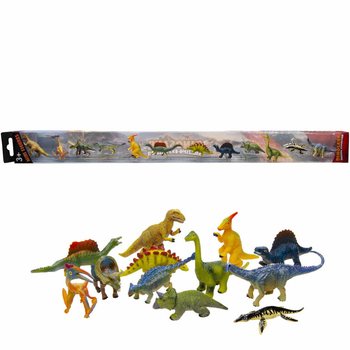 ANIMAL WORLD — DINOZAURU FIGŪRIŅU MIKSĒJUMS (12 gab.)