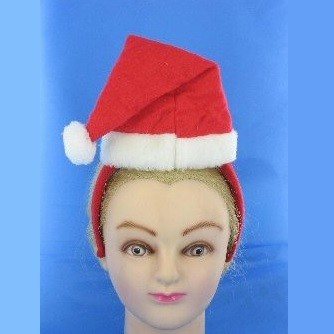 Matu stīpiņa ar Ziemassvētku cepurīti (12 gab.)