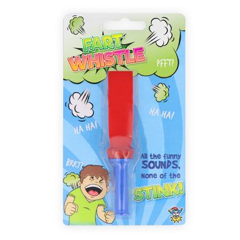 Fart Whistle - Svilpe ar pirdienu skaņām uz kartītes (12 gab.)