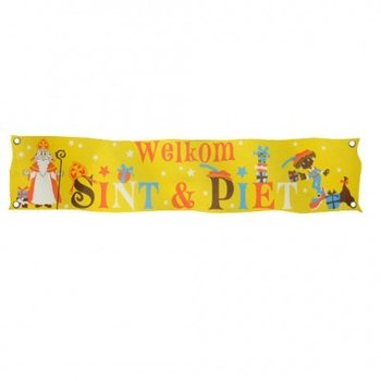 SVEICIENA BANNERIS SINTERKLAAS & PIET XXL 300 X 60 CM (7 gab.)