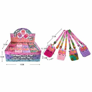 UNICORN / VIENRADŽA POP-IT SOMIŅA STENDĀ (24 gab.)