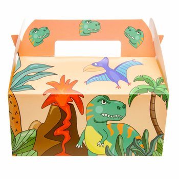DINOSAURU ĒDIENKARTES KASTE - 22,5 x 12 x 9,5 cm (24 gab.)