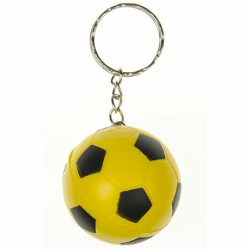Putuplasta futbola bumbas atslēgu piekariņi - Dažādas krāsas (48 gab.)