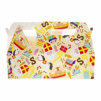 MENUBOX SVĒTAIS NIKOLAJS (Sinterklaas) - 22.5 x 12 x 9.5 cm (24 gab.)