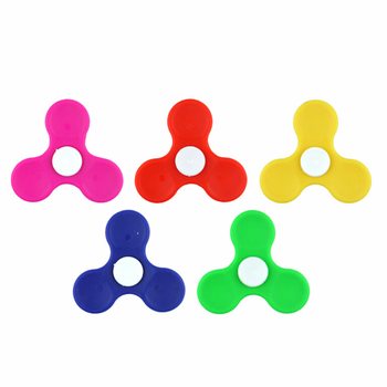 PLASTMASAS SPINNERI DISPLEJĀ - DAŽĀDAS KRĀSAS (100 gab.)