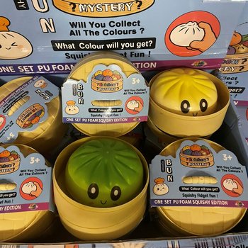RAGE - Squishy Bun Dumplings LIELI - ONE SET PU FOAM SQUISHY EDITION (12 gab.)