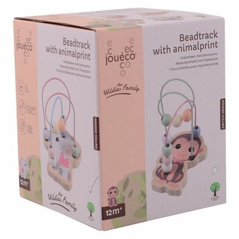 JOUECO&reg; Koka krellī&scaron;u labirints Dzīvnieki - No 12 mēne&scaron;iem
