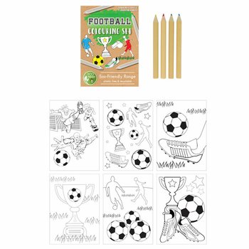 ECO FRIENDLY futbola zīmē&scaron;anas komplekts (25 gab.)