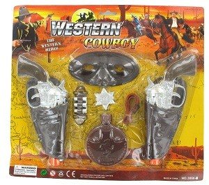 KOBOJU ROTAĻU KOMPLEKTS WESTERN (6 gab.)