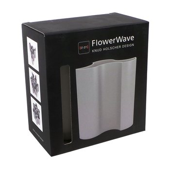 D-ZN - Ziedu Vāze FLOWERWAVE - Balta (1 gab.)
