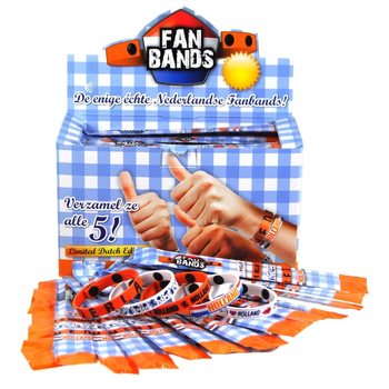 ***ĻOTI LĒTI*** FAN BANDS / HOLANDES APROCES DISPLEJĀ (160 gab.)