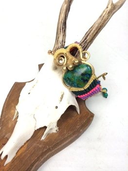 HANDMADE ORIGINALS Aproce GREENSTONE Dzeltena (1 gab.)