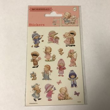 Uzlīmju loksne: MOREHEAD – Mīļie bērni, 16 x 9 cm (10 gab.)
