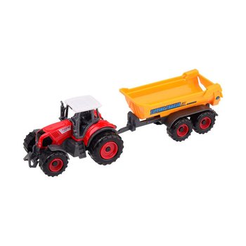 FARM MASTER - TRAKTORU KOMPLEKTS DIE-CAST - MIX (12 gab.)