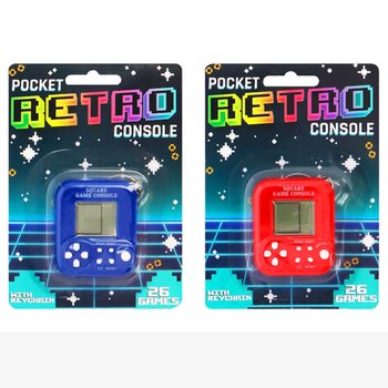 KABATAS RETRO SPĒĻU KONSOLE AR ATSLĒGU PIEKARIŅU - 26 SPĒLES (6 GAB.)