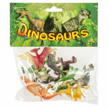12 GAB. DINOZAURU ROTAĻU FIGŪRIŅAS IEPAKOJUMĀ (6 gab.)