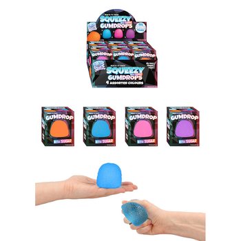 SQUEEZE GUM DROP - AR CUKURA PILDĪJUMU - DISPLEJĀ (12 gab.)
