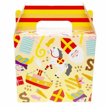 SINTERKLAAS IZVĒLNES KASTE / APSTRĀDES KASTĪTE 14x10x17 cm (12 gab.)