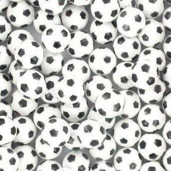 LĒKĀJOŠĀ BUMBIŅA FUTBOLS 3 CM (100 gab.)
