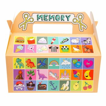 Lielas Memory Menju Kastes - 22.5 x 12 x 9.5 cm (24 gab.)