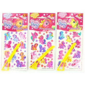 MY LITTLE PONY BERZĒJAMĀS UZLĪMES (24 gab.)