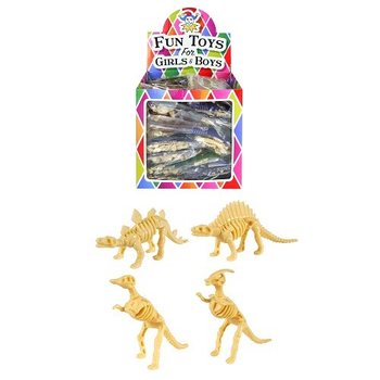 3D DINOZAURU PUZLES DISPLEJĀ (50 gab.)