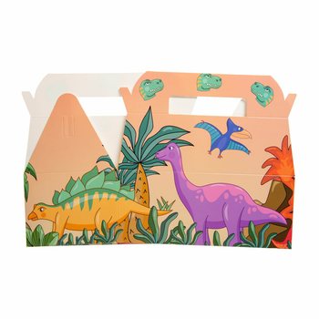 DINOSAURU ĒDIENKARTES KASTE - 22,5 x 12 x 9,5 cm (24 gab.)