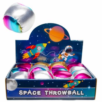 PLĪŠA METĀLISKA METAMA BUMBIŅA - SPACE (12 gab.)