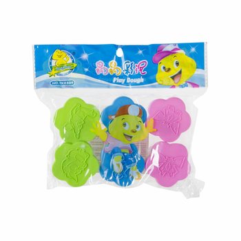 KOMPLEKTS: 6 PLASTILĪNA TRAUCIŅI IEPAKOJUMĀ (1 gab.)