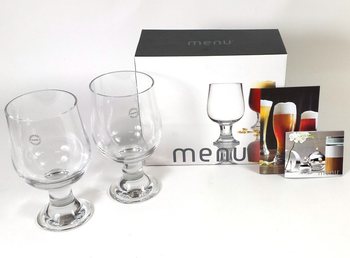MENU - Tumšā alus glāžu komplekts, 2 gab. (1 gab.)
