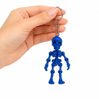 Atslēgu piekariņi - Krāsaini skeleti (48 gab.)