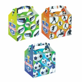 Izvēlnes kaste – FUTBOLS – 14 x 9,5 x 18 cm (24 gab.)