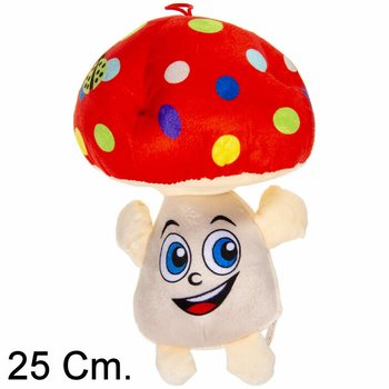 LIELA PLĪŠA SĒNE AR SEJIŅU - 25 CM - KRĀSU MIKS (6 gab.)