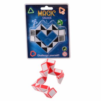 MAGIC SNAKE - 3D Čūskas Puzle uz Kartītes (24 gab.)