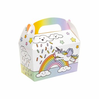Dāvanu kārbiņa Vienradzis / Unicorn 12x12.5x6 Cm (12 gab.)