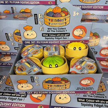RAGE - Squishy Bun Dumplings LIELI - ONE SET PU FOAM SQUISHY EDITION (12 gab.)