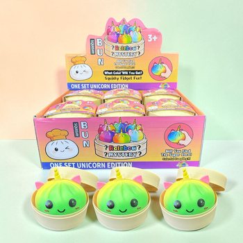 RAGE - Squishy Bun Dumplings LIELI - VIENRADŽA IZDEVUMS (8,5 x 8,5 x 7,5 cm) (12 gab.)