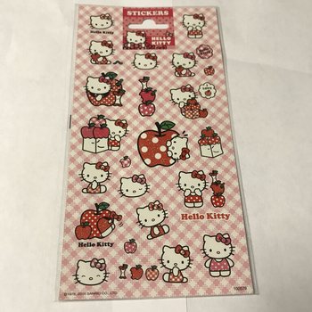 UZLĪMES: HELLO KITTY, Izm. 20 x 10 cm (10 gab.)