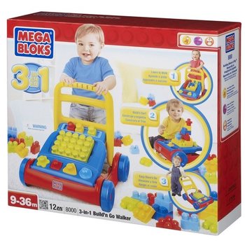 Staigulis trīs vienā MEGA BLOKS Build'n Go Walker - 8000