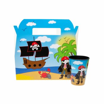 Menu kaste Pirāts - 22.5 x 12 x 9.5 cm (24 gab.)