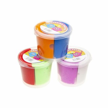 LĒKĀJO&Scaron;AIS PLASTILĪNS - SMAIDIŅ&Scaron; DISPLEJĀ (12 gabali)