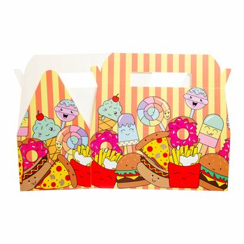 Fastfood ēdienu kārbas - 22,5 x 12 x 9,5 cm (24 gab.)