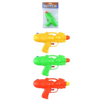 ŪDENS PISTOLE - 17CM - DAŽĀDAS KRĀSAS (12 gab.)
